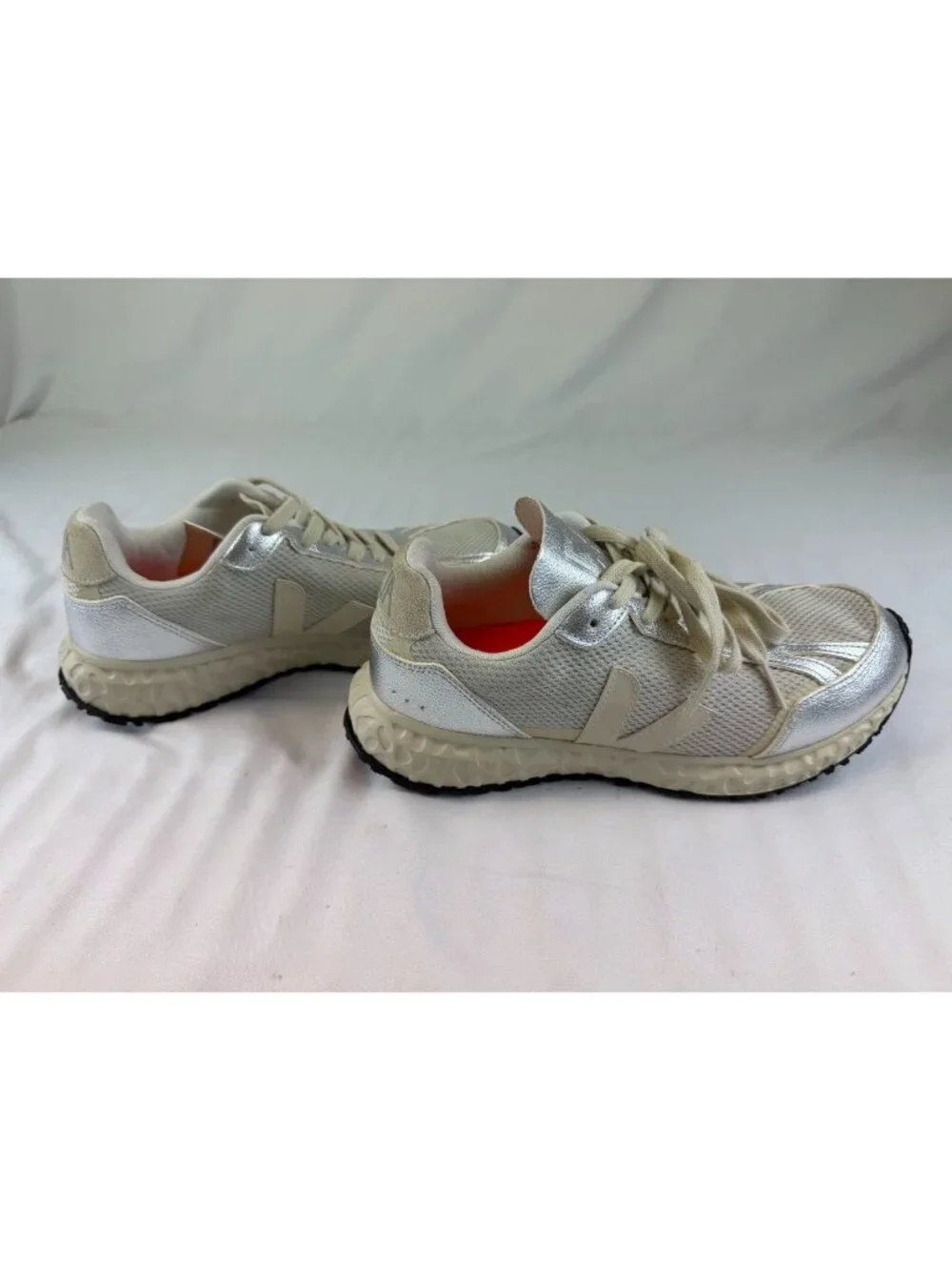 CONDOR ROYALE ALVEOMESH NATURAL PIERRE SILVER Size 39 US 8